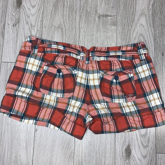 Cute Hollister Plaid Shorts Size 3 - Picture 3 of 4